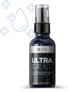 Zilis Ultra Cell CBD Topical - Full Spectrum Cream - 2 oz