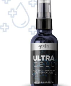 Zilis Ultra Cell CBD Topical - Full Spectrum Cream - 2 oz